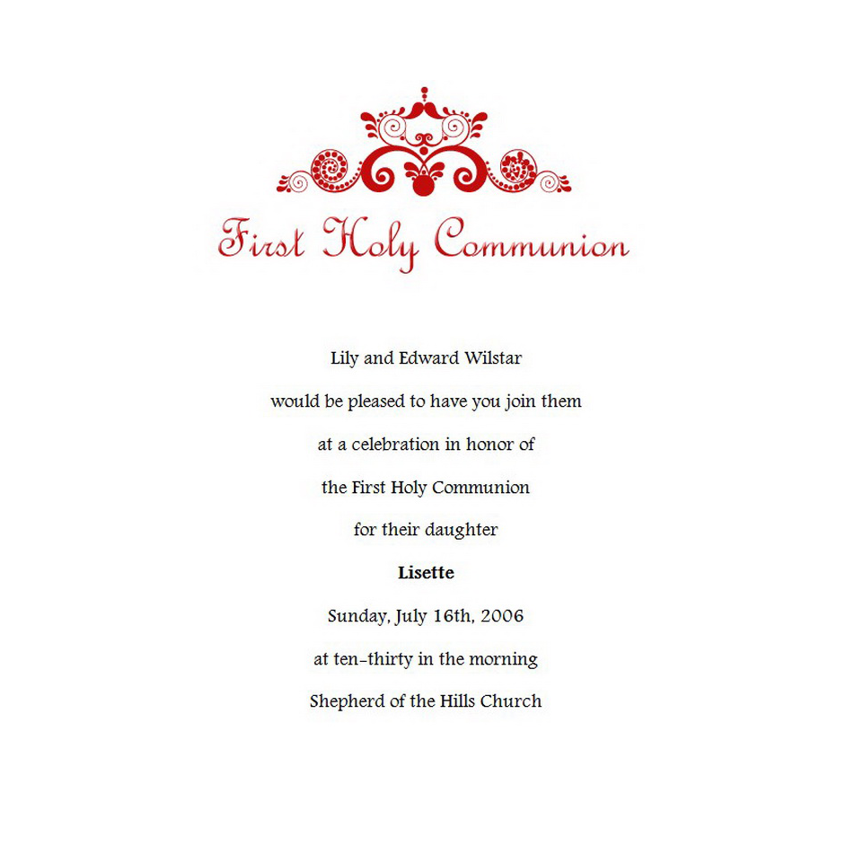 First Communion Invitations Free Template Image Geographics 1