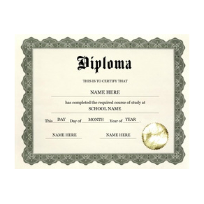 General Grade Diploma Template