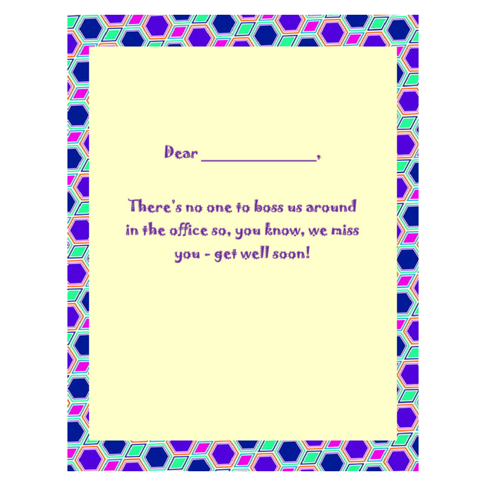 Get Well Cards Wording 1 L 1