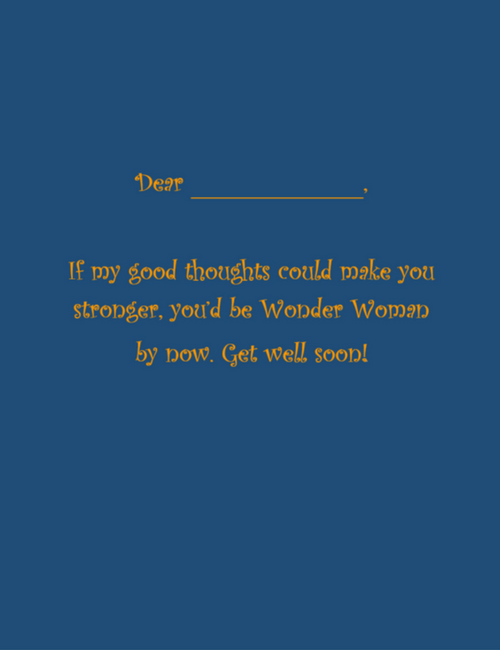 Get Well Cards Wording 2