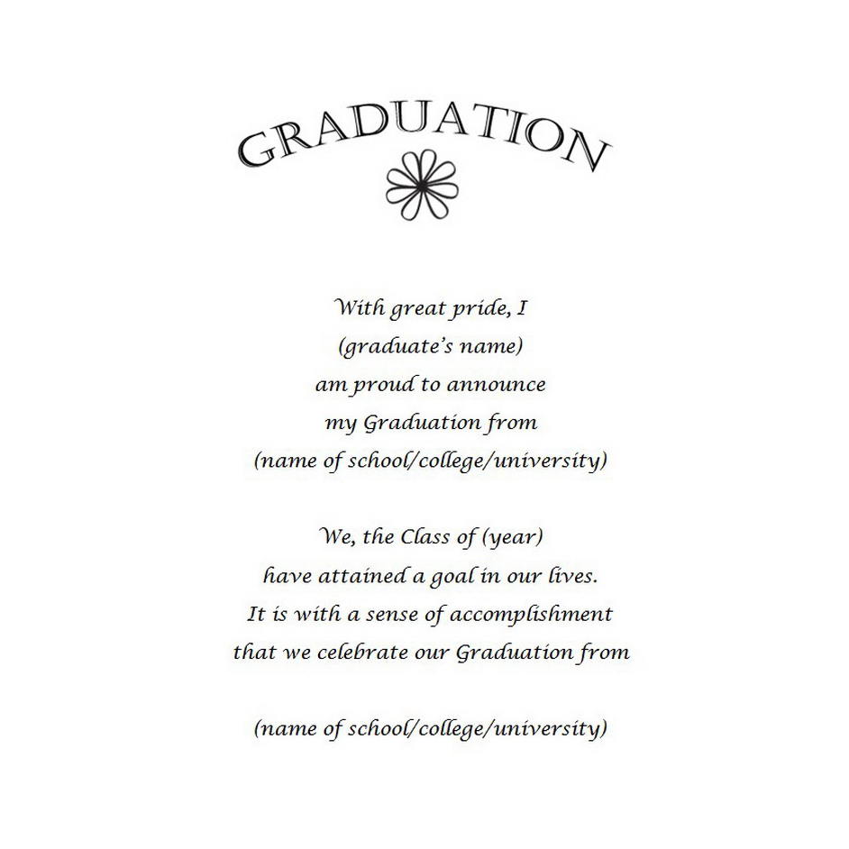 Graduation Announcements Free Templates Image Geographics 12