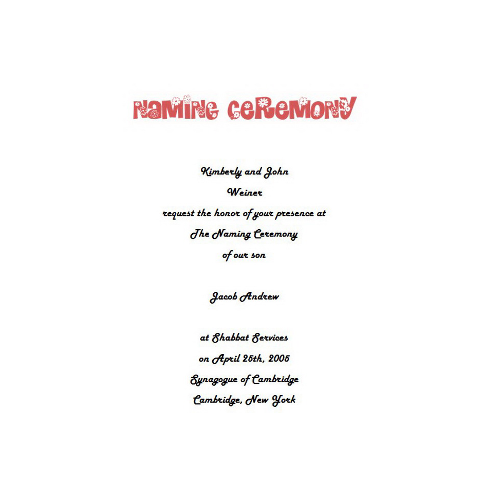 Naming Ceremony Invitations Free Template Image Geographics 4