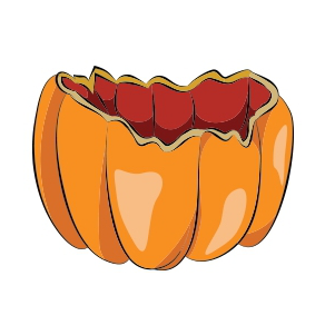Pumpkin Thanksgiving 2 Clip Art