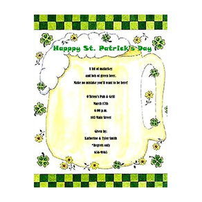 Saint Patricks Day Invitations Free Template Image Geographics 4
