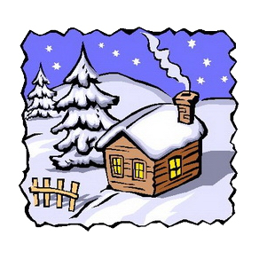 Silent Night Christmas Clip Art