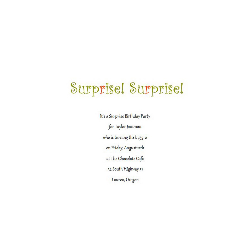 Surprise Birthday Party Invitations Free Template Image Geographics 3