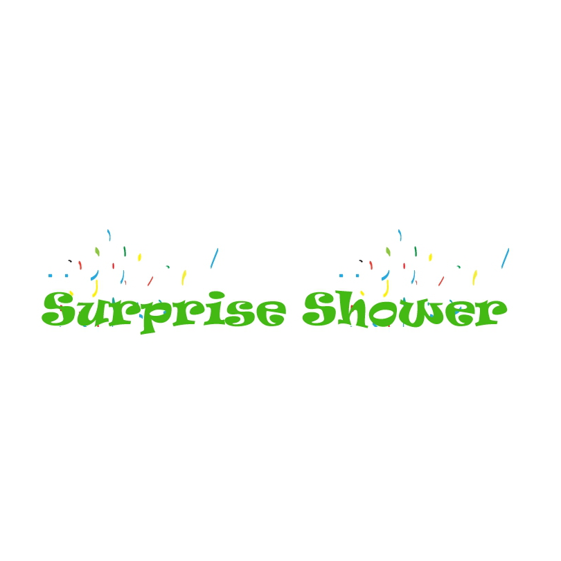 Surprise Shower 1 Word Art