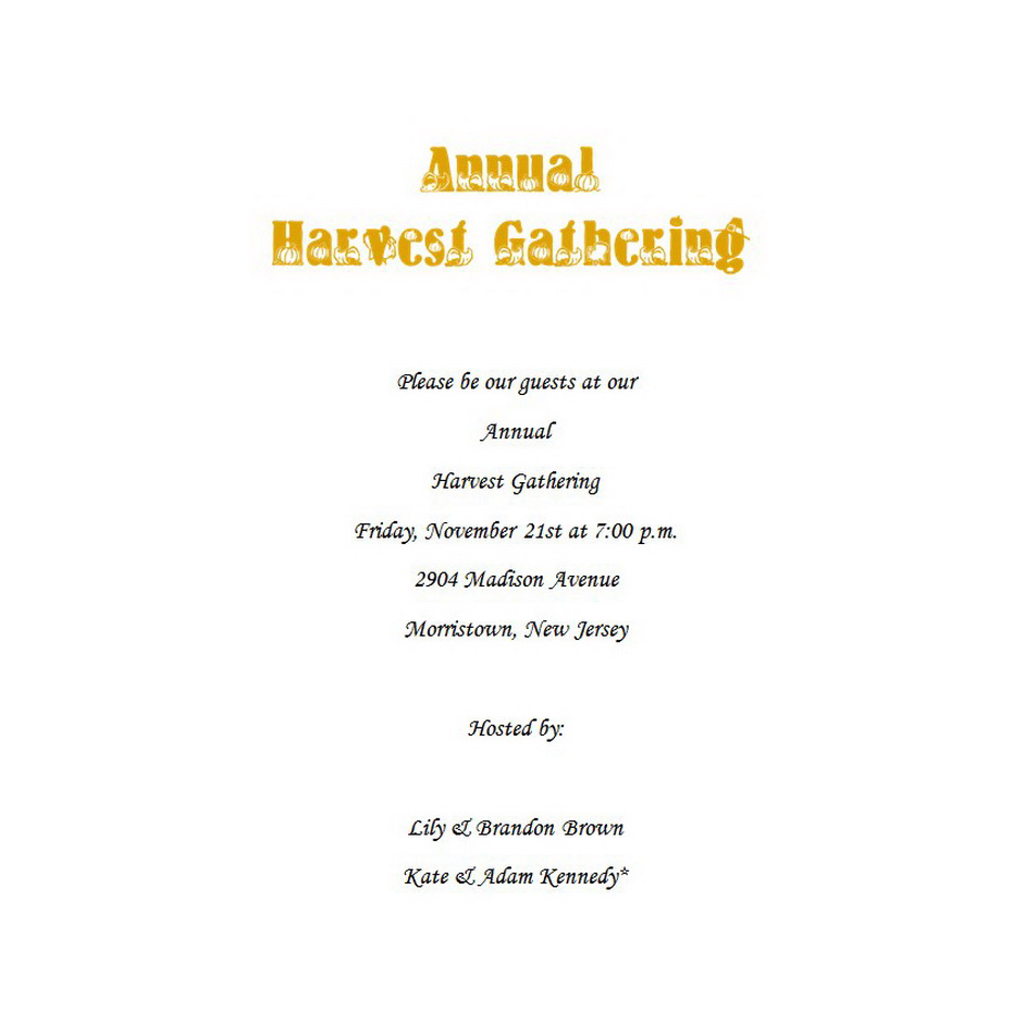 Thanksgiving Dinner Invitation Free Template Image Geographics 3