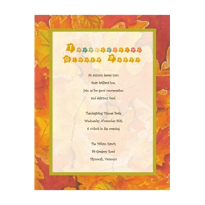Thanksgiving Dinner Invitation Free Template Image Geographics 4