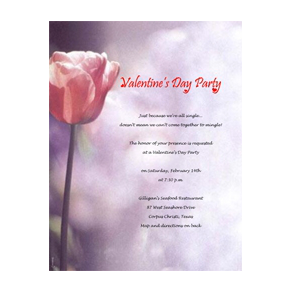 Valentine’s Day Party 1 Template