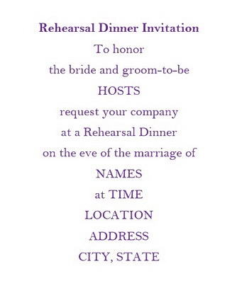 Wedding Dinner Invitations Wording Geographics 2