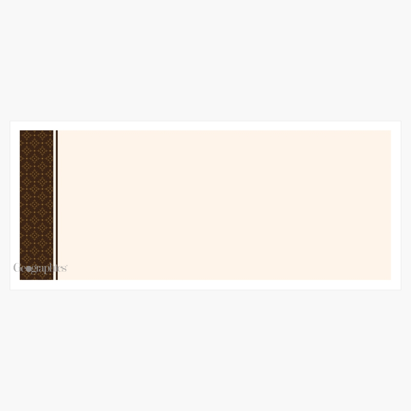 Cappuccino Envelopes No.10 (4.12"x9.5") Print on Demand