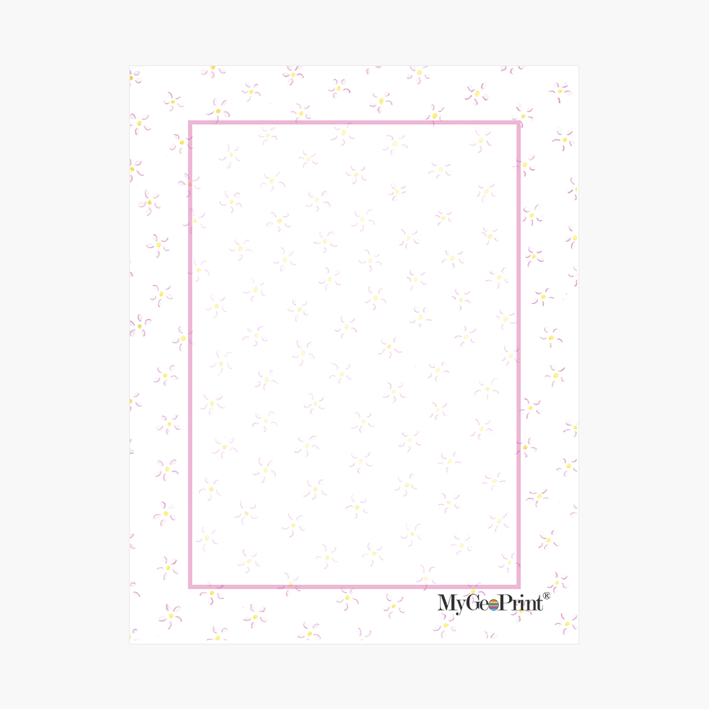 Daisies-Pink-Pastel-MyGeoPrint