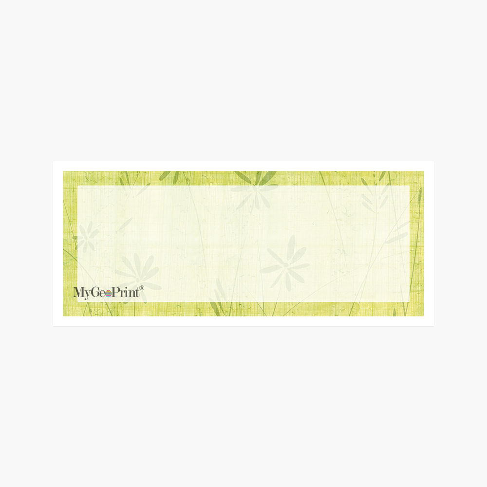 Daisies-Green-with-Window-MyGeoPrint-Envelope