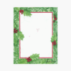 Holiday Leaves Letterhead MyGeoPrint