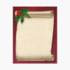 Santa Scroll Letterhead MyGeoPrint
