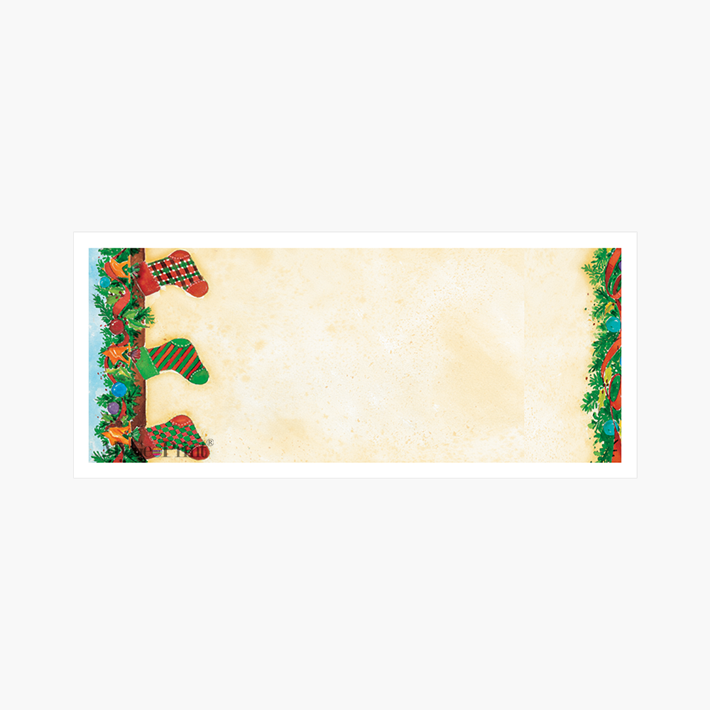 MGP00088CHR ENV Tree Stockings Envelopes MyGeoPrint