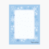 Snowy Night Letterhead MyGeoPrint