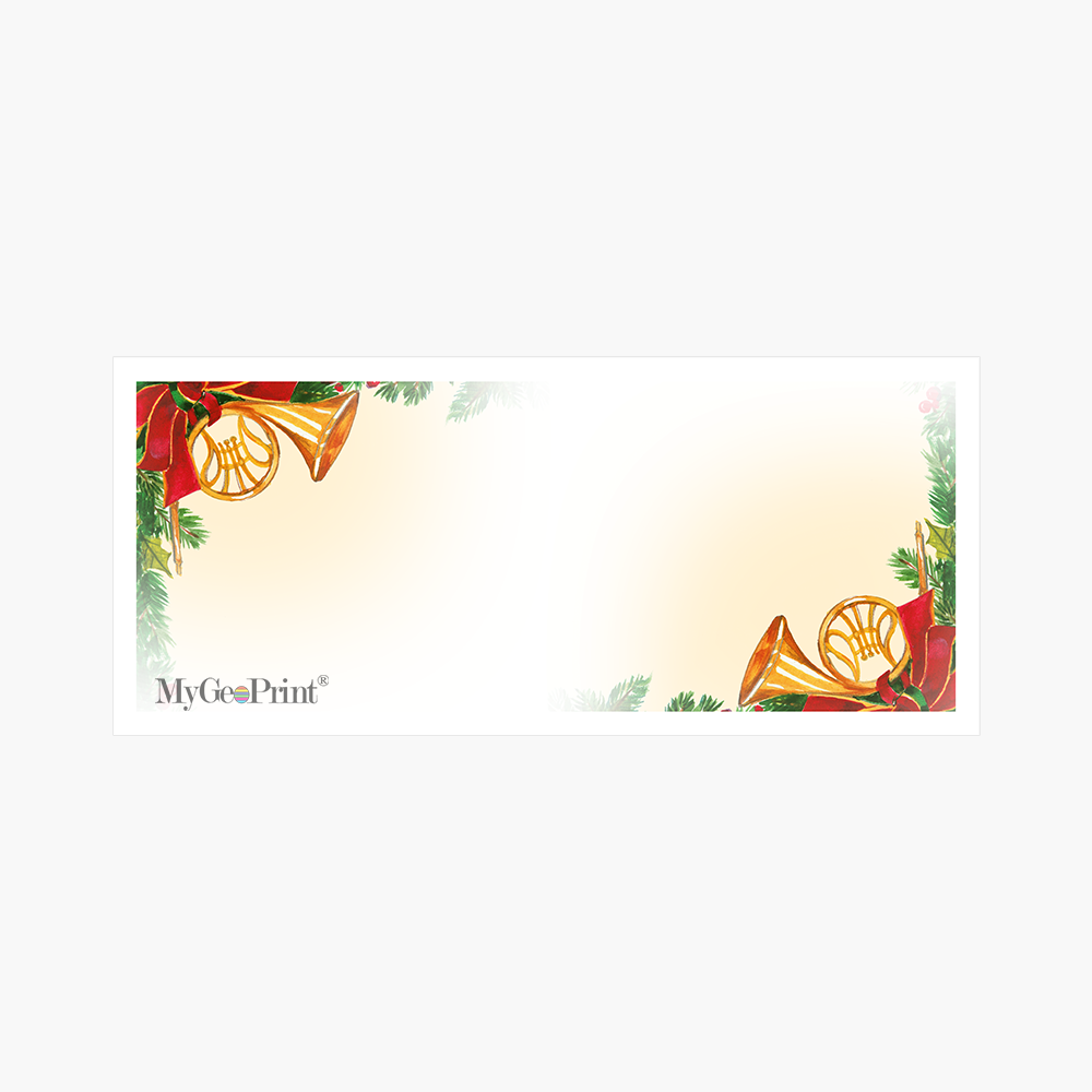 MGP47446CHR ENV Horns and Greenery Envelopes MyGeoPrint