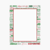 Christmas Words Letterhead MyGeoPrint