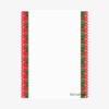 Christmas Ribbon Letterhead MyGeoPrint