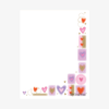 MGP000101 LETT Dizzy Hearts Letterhead MyGeoPrint