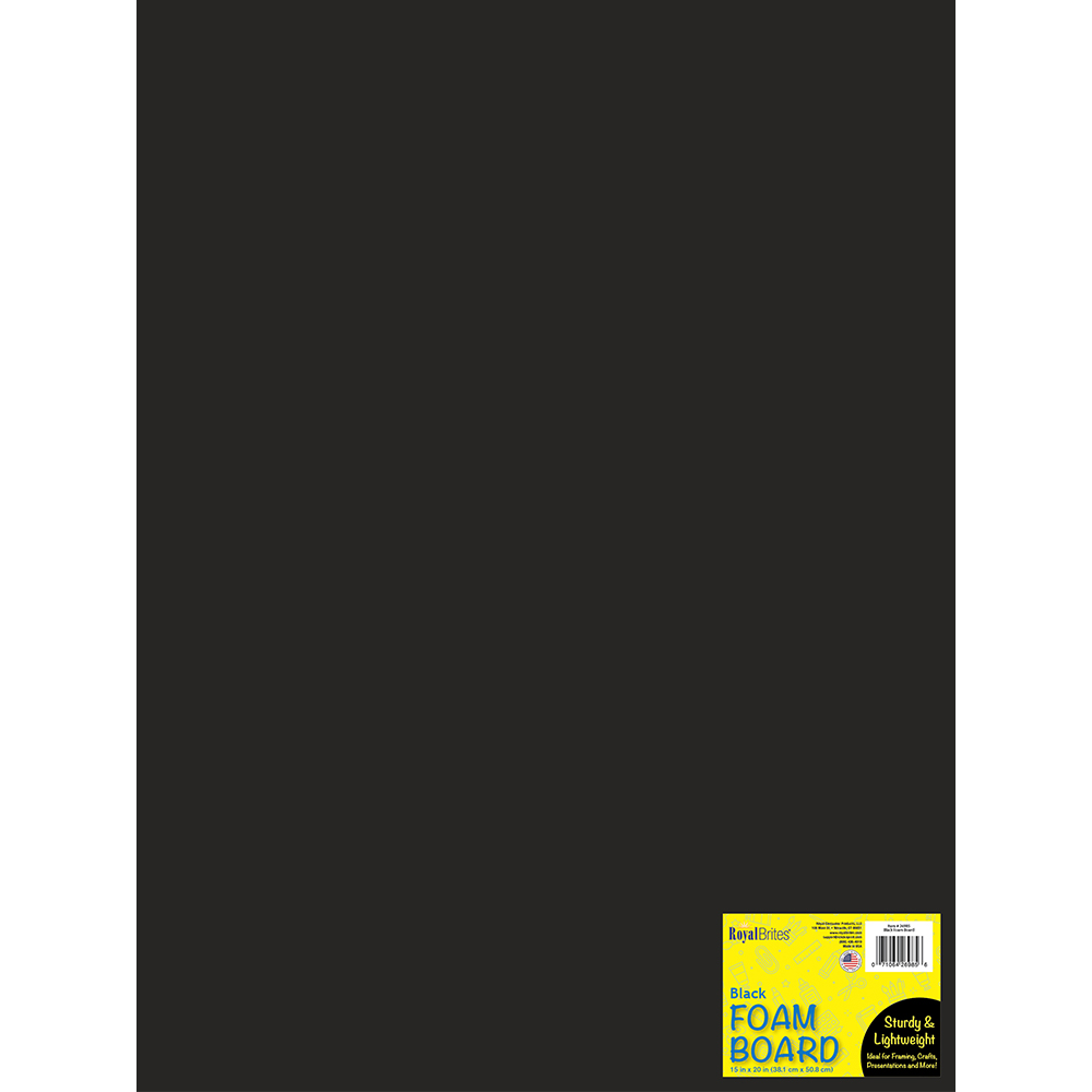 Royal Brites Black Foam Board 15″x20″ 26985 (3)