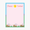 MGP0001127 LETT Easter Eggs 7 Letterhead MyGeoPrint