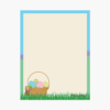 MGP0001129 LETT Easter Basket 1 Letterhead MyGeoPrint