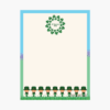 St Patrick s Clover Wreath Letterhead MyGeoPrint MGP0001138 LETT