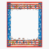 4 of July Flag and Folks Letterhead MyGeoPrint 86402P LETT 8 5x11 1
