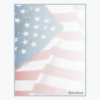 US Flag July 4 Letterhead MyGeoPrint MGP0001141 LETT