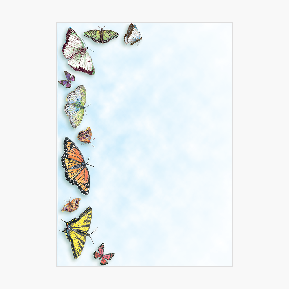 Butterflies Baronial Card No 4 Geographics 44352 CDS 3 520x4 88