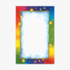 Rainbow Stars Full Color Poster Board Geographics 81319K PB 12x18 2