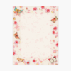 Butterfly and Roses Letterhead Geographics 46883S LETT 8 5x11 1