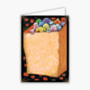 Halloween Boo Baronial Vertical Folded Card No 4 Geographics 8906425 CDFV 3 5x4 88