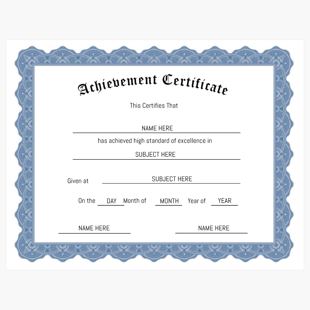 Create Award Certificates | TheRoyalStore Blog