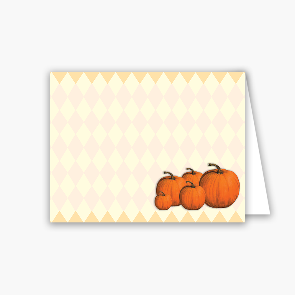Halloween Diamonds Baronial Horizontal Folded Card No 5 Geographics 45601 CDFV 4 25x5 5