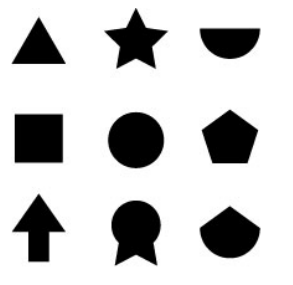 Design shapes iclicknprint 2 Design shapes iclicknprint 2