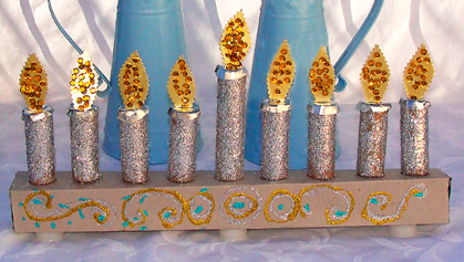hanukkah menorah crafts