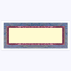Embassy Border Envelopes Geographics 44733 ENV No 10 4 12x9 5 TRS