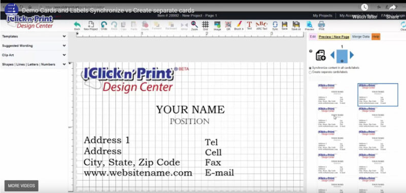 Design a Business Card