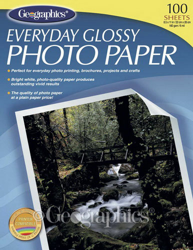 Glossy Photo Paper Geographics