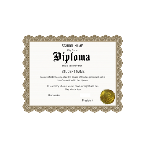 Graduation Certificates to Celebrate Achievements