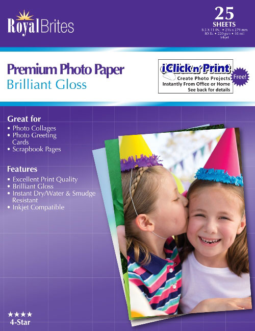 Premium Glossy Photo Paper Geographics 1 1