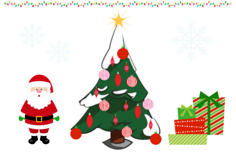 iiClicknPrint Christmas Wordart Clipart Greetings by Geographics