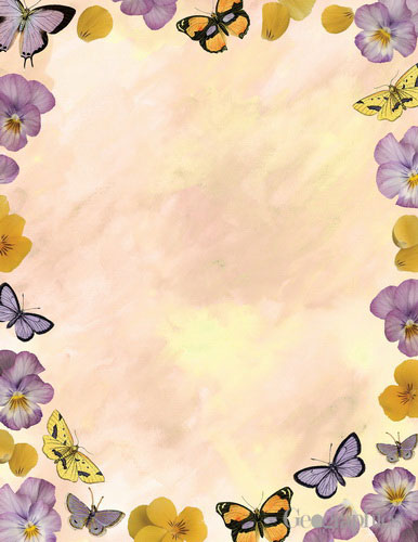 letterhead butterflies pansies geographics letterhead butterflies pansies geographics