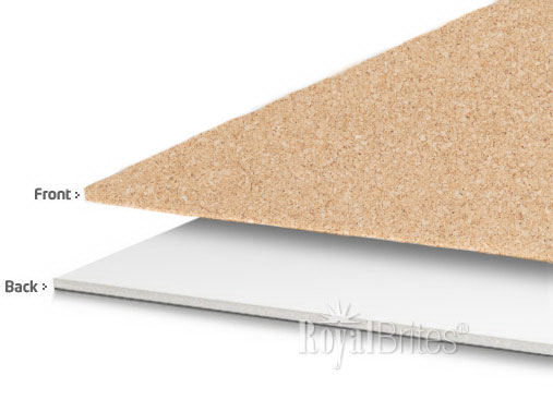 Foam Board Cork White Royal Brites