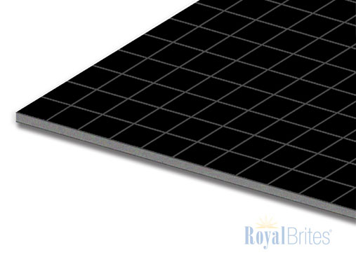 Gridboard Foam Board black Royal Brites