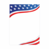 Patriotic Swirls Baronial Card No 6 Geographics 48986 CDS 4 63x6 25 png